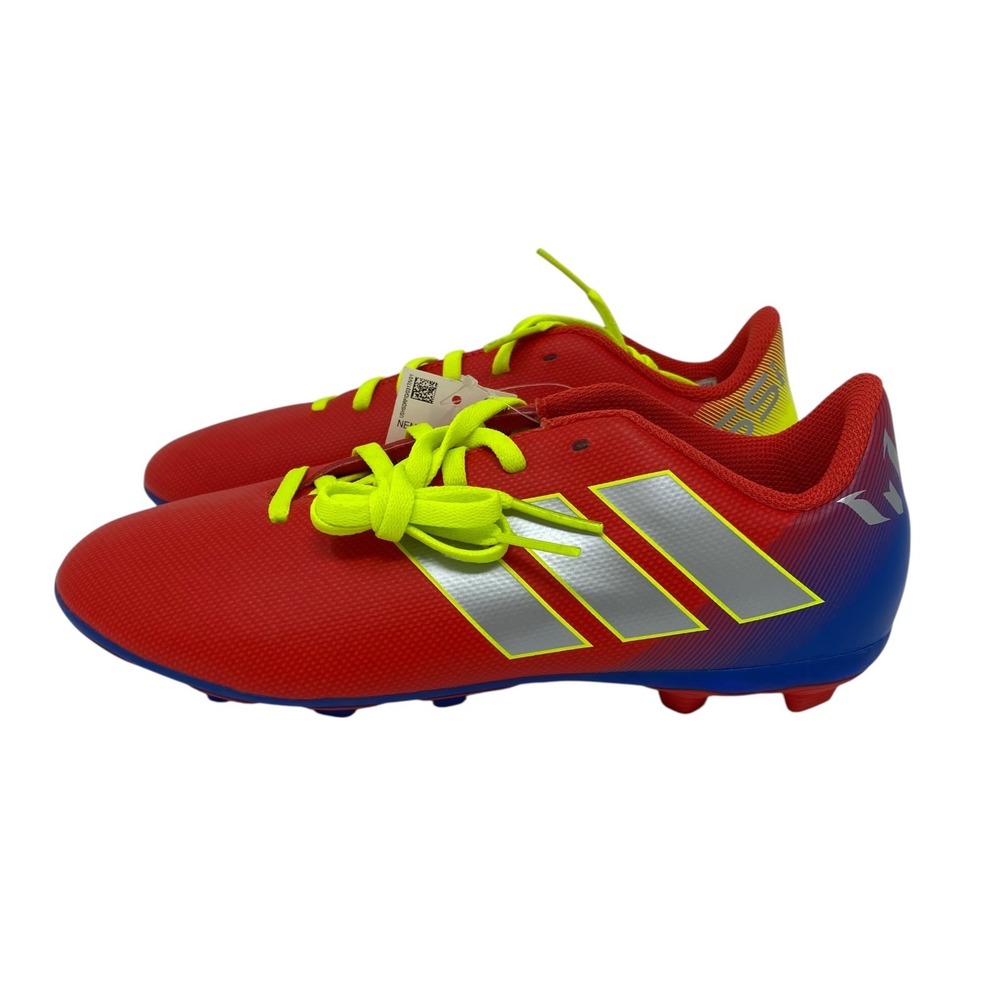 Adidas Nemeziz Messi 18.4 Soccer Cleats Red Blue Yellow CM8630 Mens 6 Womens 7.5